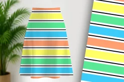 Summer Beach Stripe Seamless Repeat