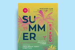 Summer Event Poster Template