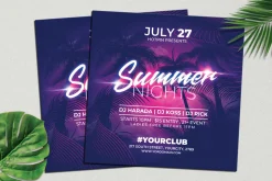 Summer Flyer Template