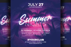 Summer Flyer Template