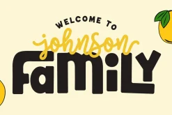Summer Fresh - Chunky Font Duo