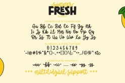 Summer Fresh - Chunky Font Duo