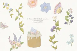Summer Garden Wedding Set