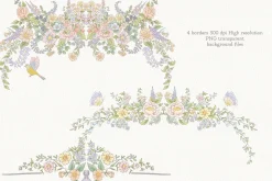 Summer Garden Wedding Set