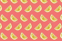 36 Summer Lemon Golden Backgrounds