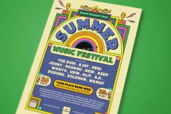 Summer Music Festival Flyer