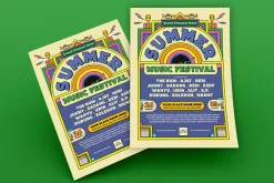 Summer Music Festival Flyer