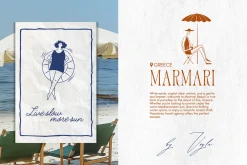 Summer People: Minimal Line Art