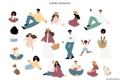 Summer picnic clipart | svg, png, ai