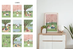 Summer picnic clipart | svg, png, ai