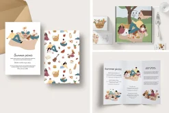Summer picnic clipart | svg, png, ai