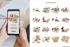 Summer picnic clipart | svg, png, ai