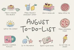 Summer Playlist Fonts & Doodles