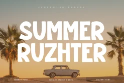 Summer Ruzhter Font