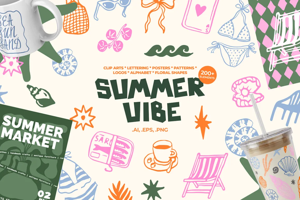 Summer Vibe (Vector Collection)