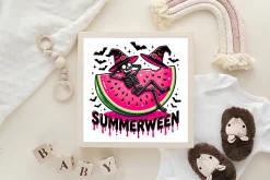 Summerween Skeleton Halloween PNG