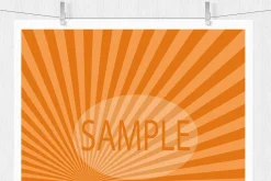 Sunburst Digital Paper Backgrounds