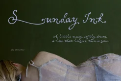 Sunday Ink - Soft Handwritten Script