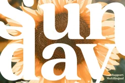 Sunday Ridges Retro Serif Font