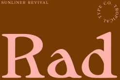 Sunliner Revival Retro Font