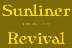 Sunliner Revival Retro Font