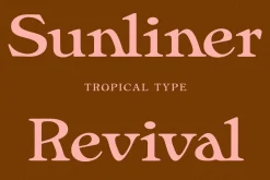 Sunliner Revival Retro Font