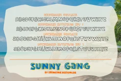 Sunny Gang - Quirky Typeface