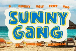 Sunny Gang - Quirky Typeface