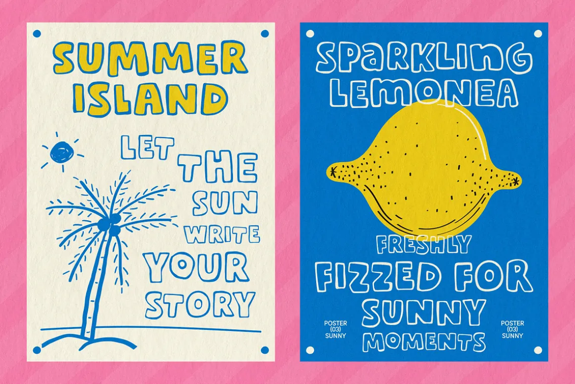 Sunny Gang - Quirky Typeface
