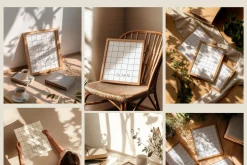 SUNSHINE TOUCH | Frame mockup set