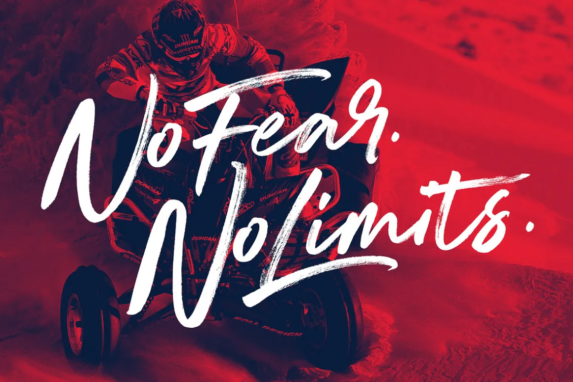 SuperFly Brush Font