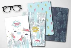 Super Hero Boy cliparts & patterns