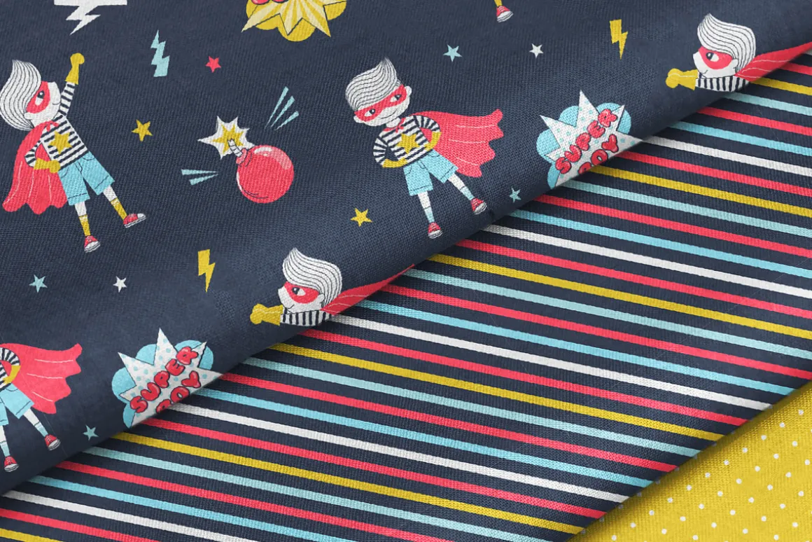 Super Hero Boy cliparts & patterns