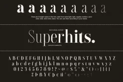 Superhits - Didot Font Family