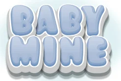 Super Kids - Bubble font - Blue