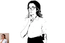 Super Line Art Photoshop Action