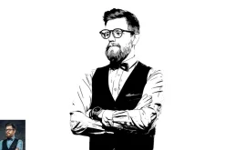 Super Line Art Photoshop Action
