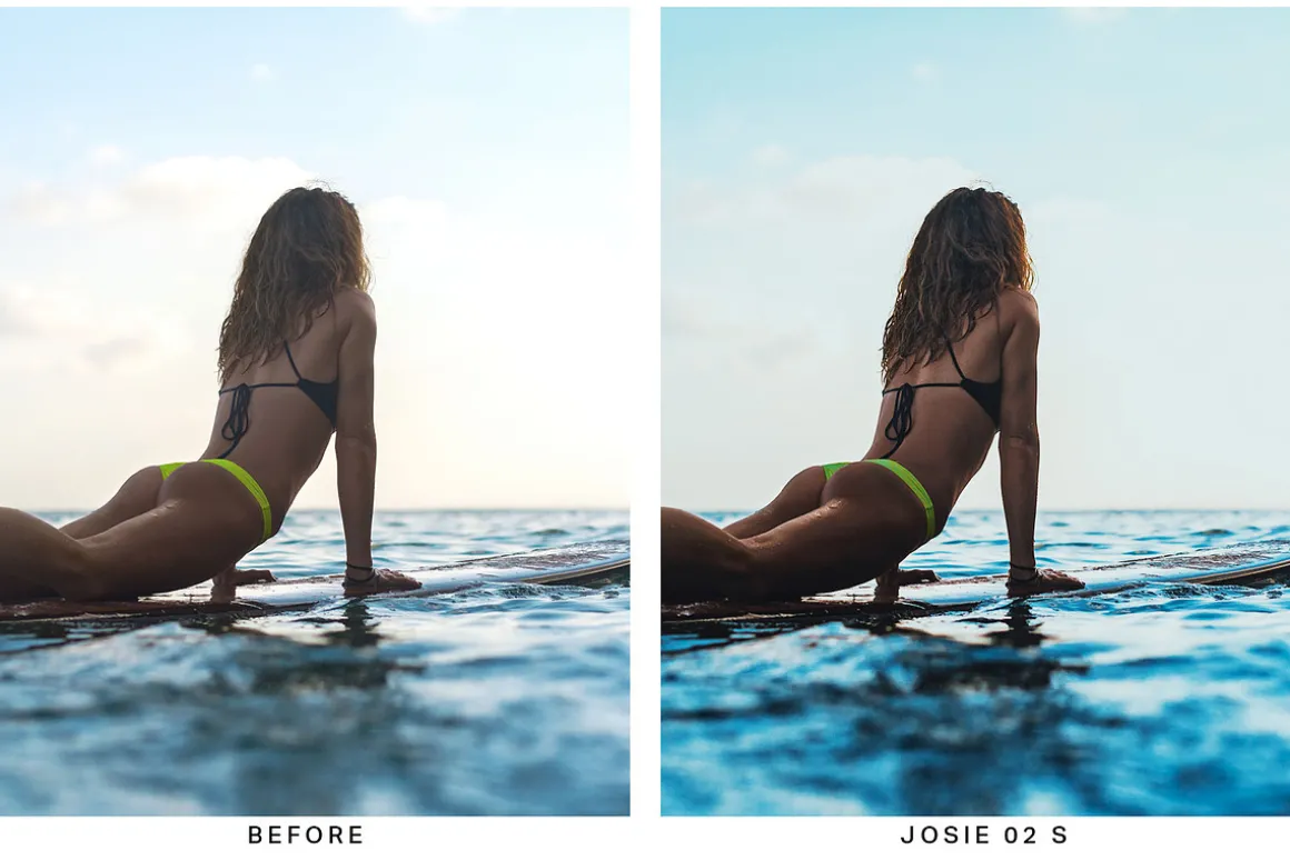 20 Surfer Lightroom Presets and LUTs