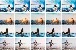 20 Surfer Lightroom Presets and LUTs