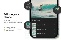 20 Surf Tones Lightroom Presets LUTs