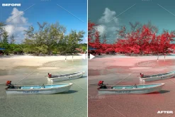 SURREAL RED COLOR GRADING LR PRESET