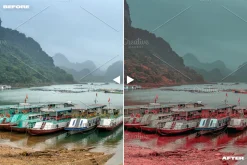SURREAL RED COLOR GRADING LR PRESET