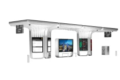 Sustainable urban solar bus station