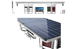Sustainable urban solar bus station