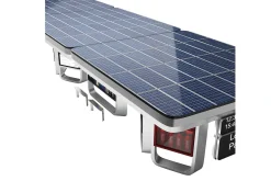 Sustainable urban solar bus station