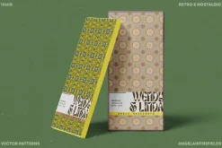 60s Vector Floral Patterns