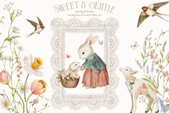 Sweet & gentle. Spring & Easter
