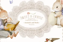 Sweet & gentle. Spring & Easter