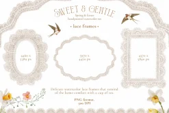 Sweet & gentle. Spring & Easter