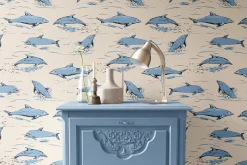 Swimming Dolphins